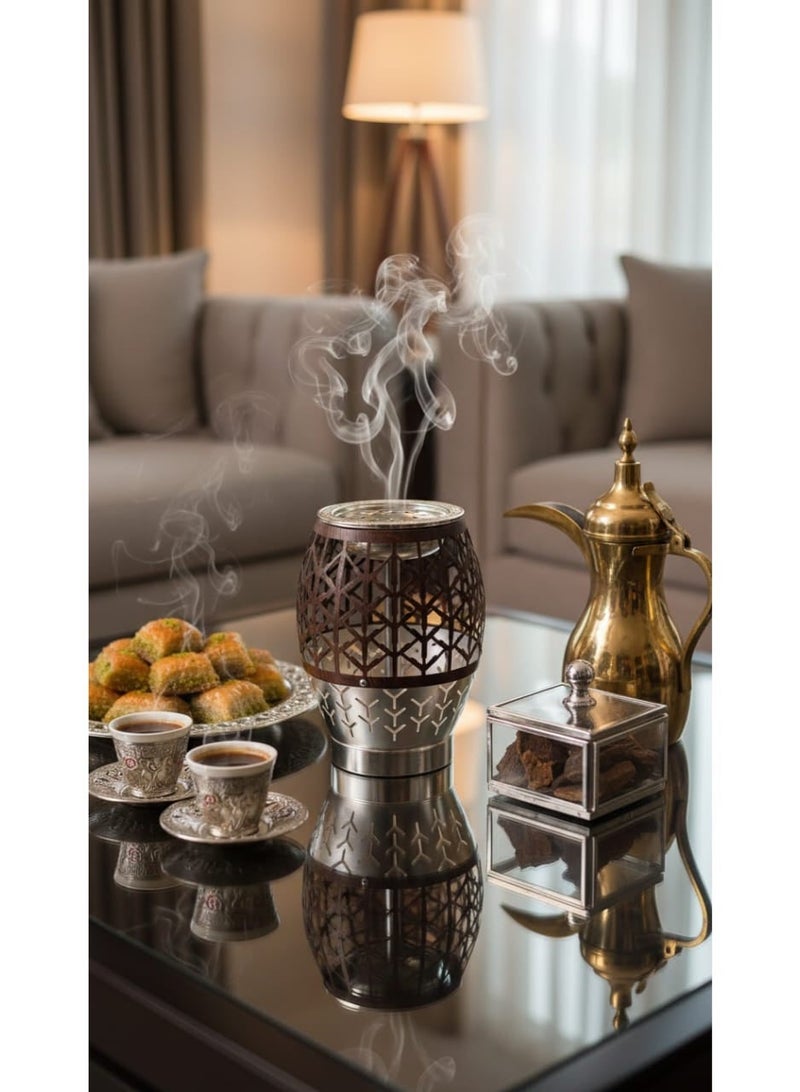 مبخرة فاخرة بتصميم أنيق لتعطير المكان - Image 2